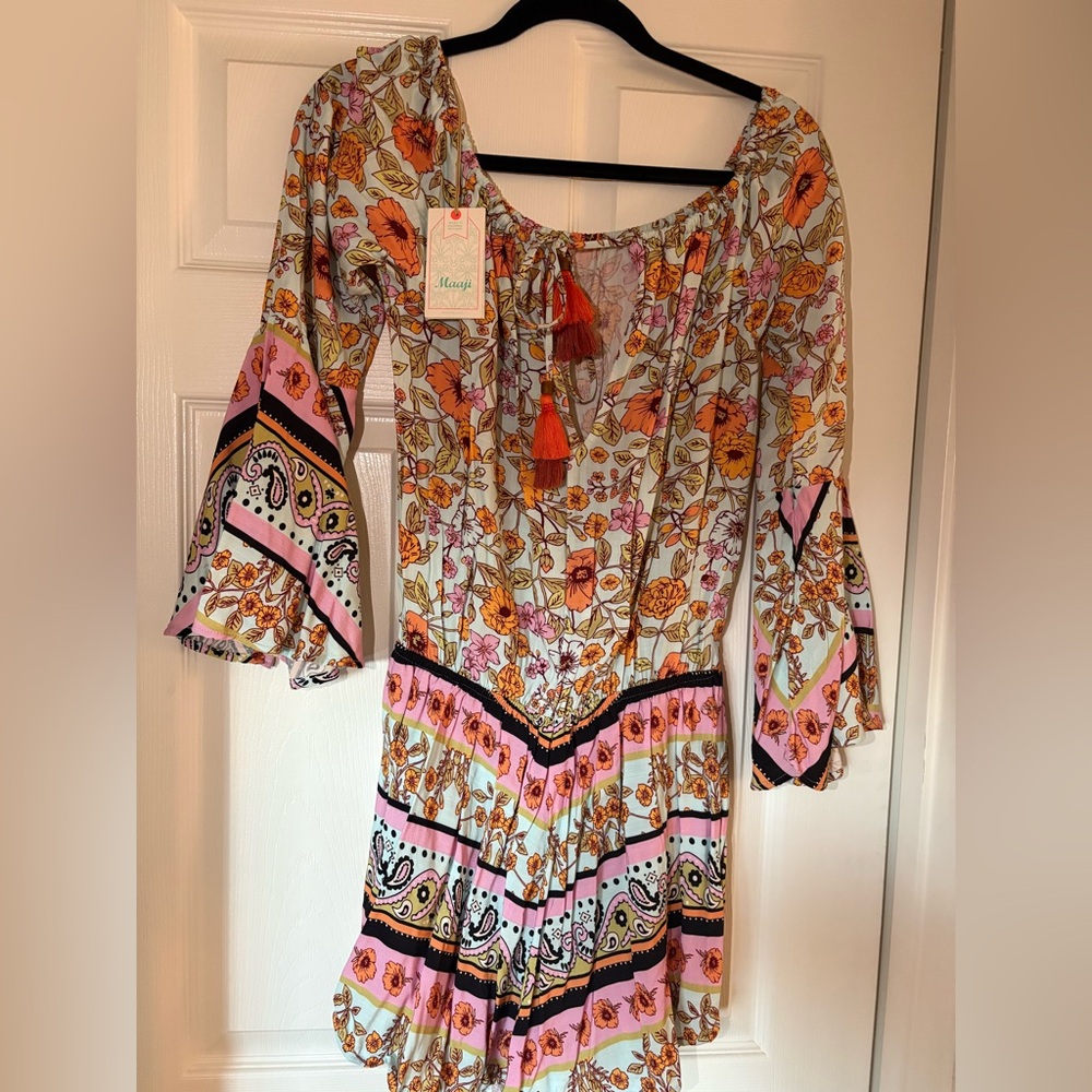 Maaji Multicolor Floral Top
